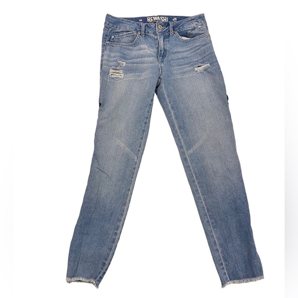 {Rewash} Lace-Up Skinny Jeans - Picture 2 of 5